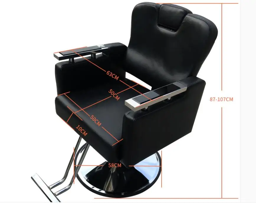 Hairdressing chairs, barber chairs, hair salon lifting and cutting shampoo beds, barber shop which can b
