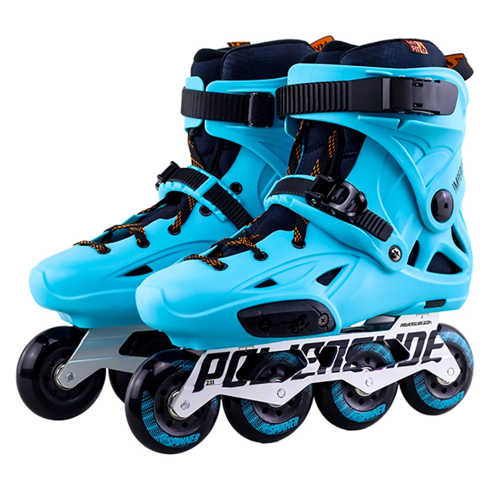 100% Оригинальные 2018 Powerslide Imperial Inline Коньки профессиональные Инлайн ролики для
