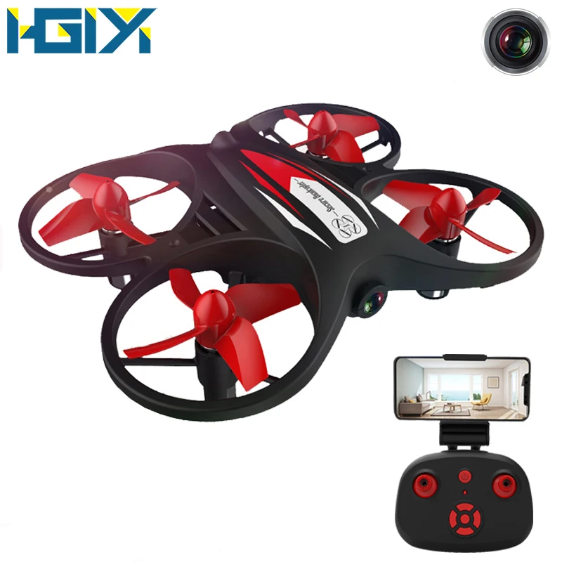 

HGIYI KF608 RC Drone With 720P Camera Wifi FPV Altitude Hold Headless Mode 3D Roll Speed Switch Quadcopter Helicopter Mini Drone