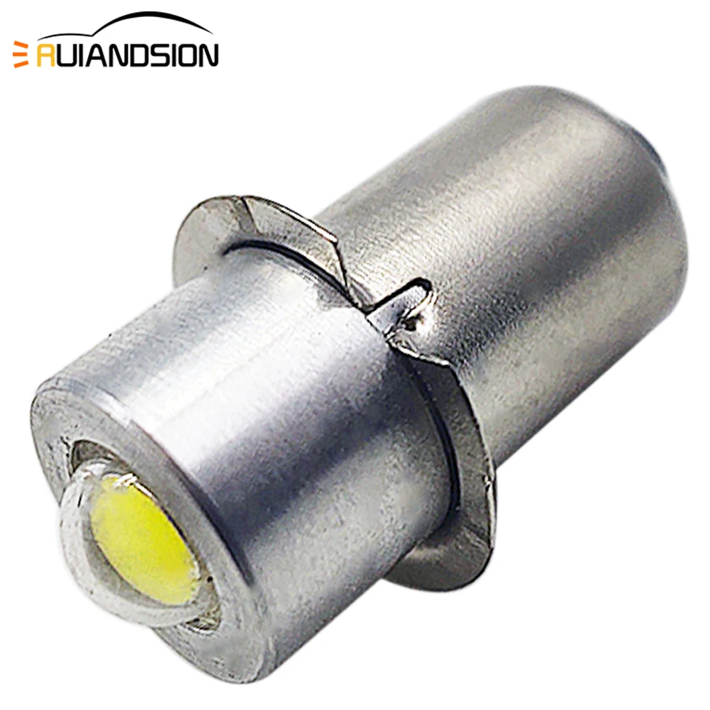 1X P13.5S PR2 высокое Мощность 1W COB обновленная лампа для Maglite AC4.5V 6V 12V детей возрастом