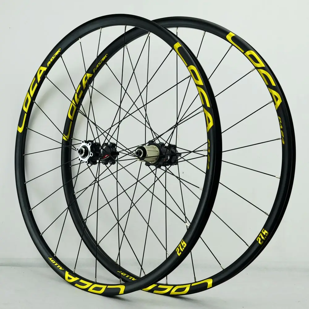 Bike Wheelset 26/27.5/29inch 24H draw 4 bearing hub 700c disc road reflective