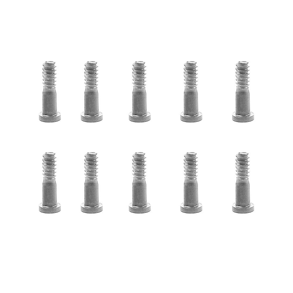 Silver White 10pcs Аппаратные средства Pentalobe док мини Torx телефон аксессуар внутренний ремонт замена нижний винт под фиксированной для IPhone 6 6S 6SP - Цвет: Silver White 10pcs