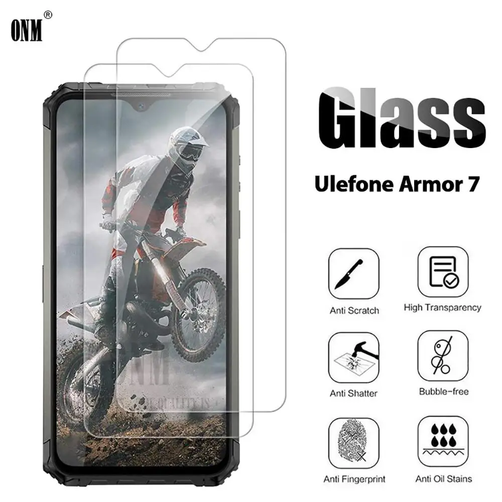 10 шт. закаленное стекло для Ulefone Armor 7 защитная пленка экрана | Мобильные телефоны и