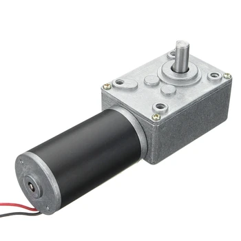

12V Dc Motor High-Torque Worm Gear Motor Dc Motor Reducer Worm Gear Reversible