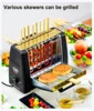CANDIMILL 220V Household Small Smokeless Electric Oven Automatic Rotary Barbecue Machine Grill Skewers 2