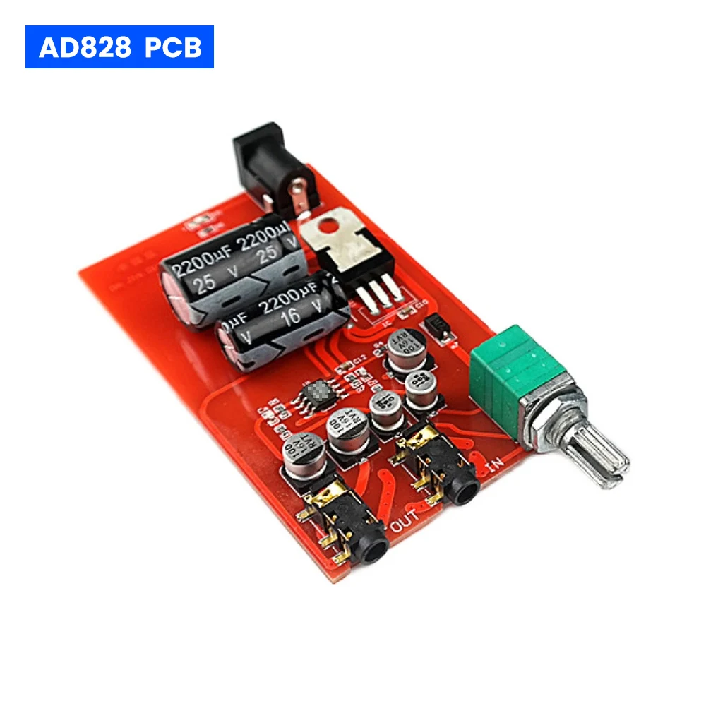 AIYIMA Updated Amplifier NE5532/A828 Preamp Preamplifier Volume Tone Control Finished Pre AMP Board for Home Theater Speaker DIY bluetooth car amplifier Audio Amplifier Boards