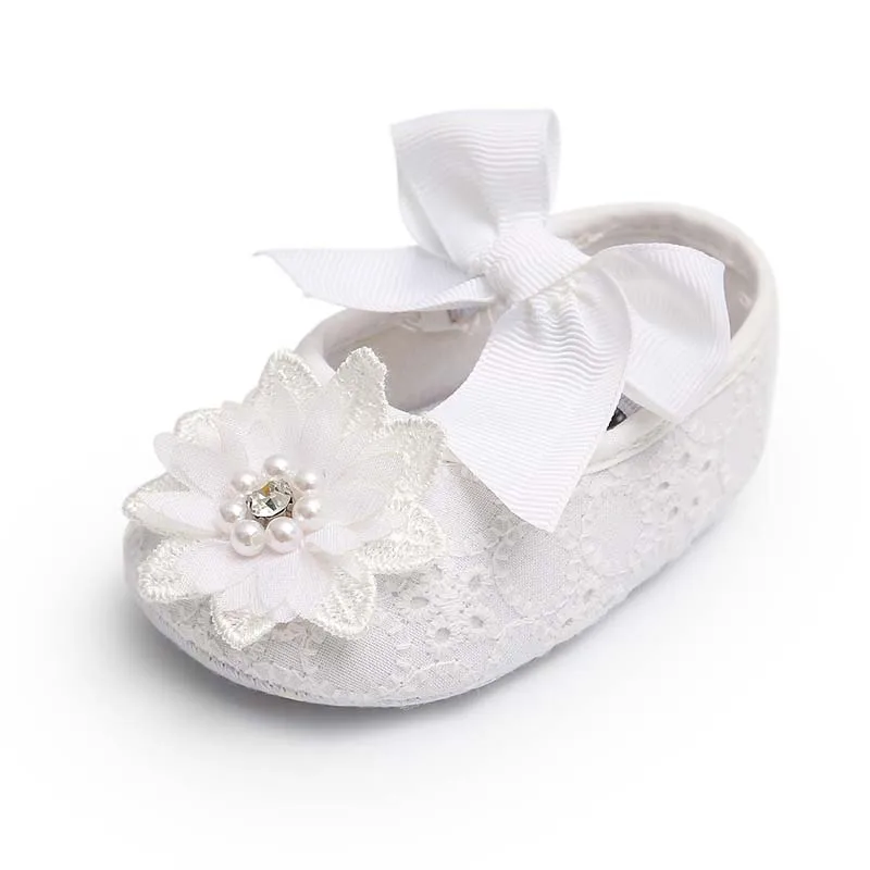 Новинка года; Emmababy; детская обувь для новорожденных девочек; обувь принцессы с цветами и жемчугом; Кружевная повязка на голову; милая детская обувь; Размеры 0-18M