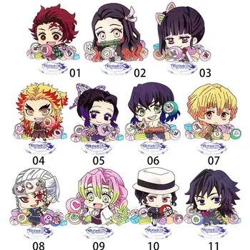 

Anime Demon Slayer Kimetsu No Yaiba Kamado Tanjirou Nezuko Kanawo Zenitsu Inosuke Acrylic Stand Figure Model Decor