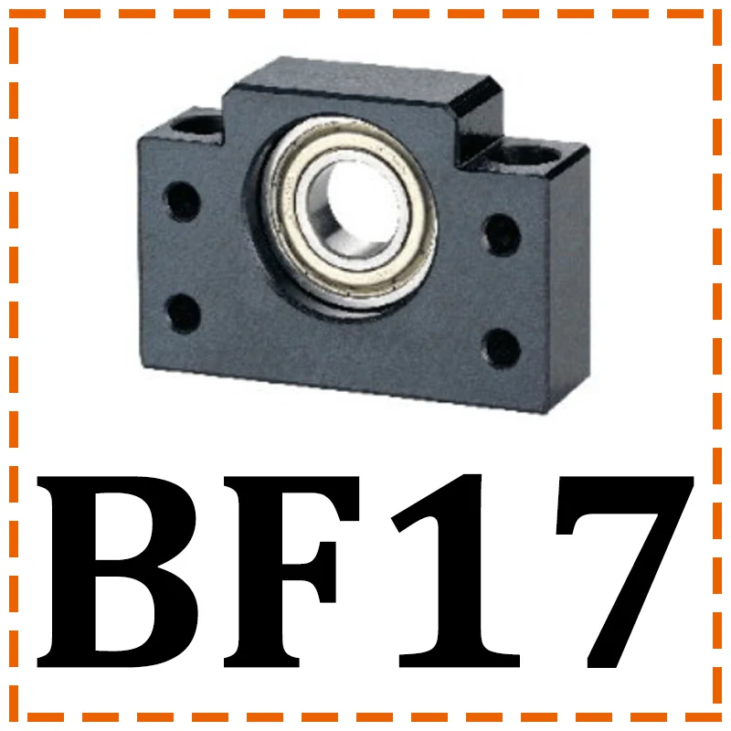 Опорный блок SYK Professional BF10 BF12 BF15 BF17 BF20 поддержка ed-side C3 C7 для шарикового винта TBI sfu 1204 bk12 чпу комплектующие чпу комплект - Цвет: (SYK)BF17