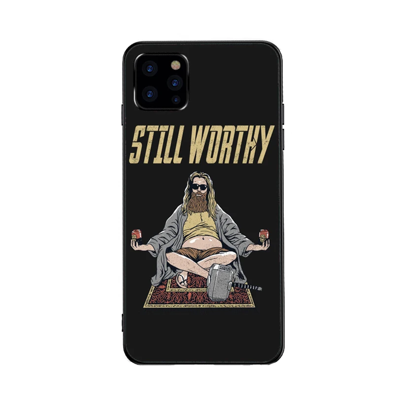 TPU Вам не нужен Abs, чтобы быть достойным Fat Thor чехол для телефона iphone 11 11Pro 6s 7 7plus 8 8plus XR XS XSMAX Marvel Avengers Fat Thor - Цвет: TPU