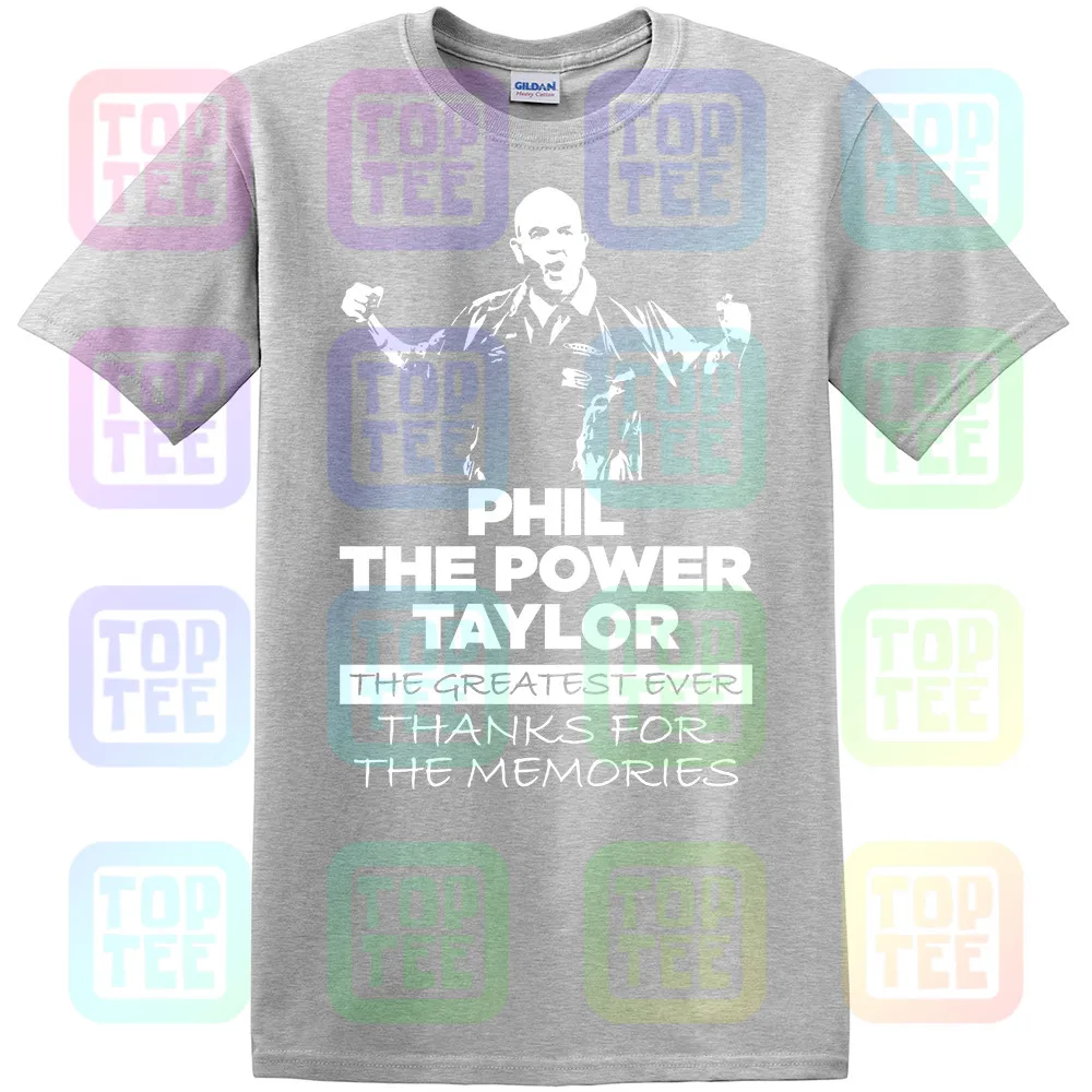 Фил The power Taylor Дартс, футболка на выход на родину, унисекс, S-XL, официальный