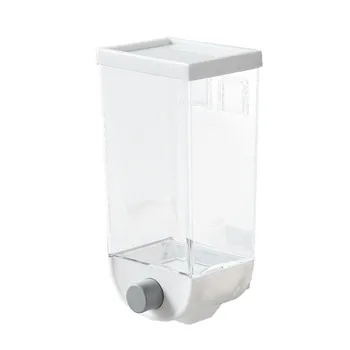 

Cereal Dispenser Container Wall Mounted Cereal Dispenser Tank 1500ML Grain Dry Food Container Kitchen Storage Box TN88