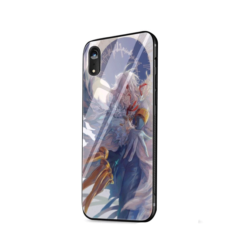 G6 Стеклянный чехол для телефона из ТПУ стекла для Apple iPhone 5 5S SE 6 6S 7 8 Plus XR X XS Max Allen Walker D. Gray-man - Цвет: G6