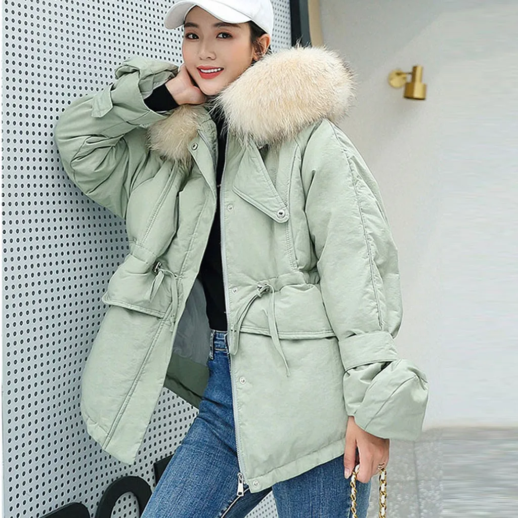 Cotton wool coat ladies Warm winter clothing