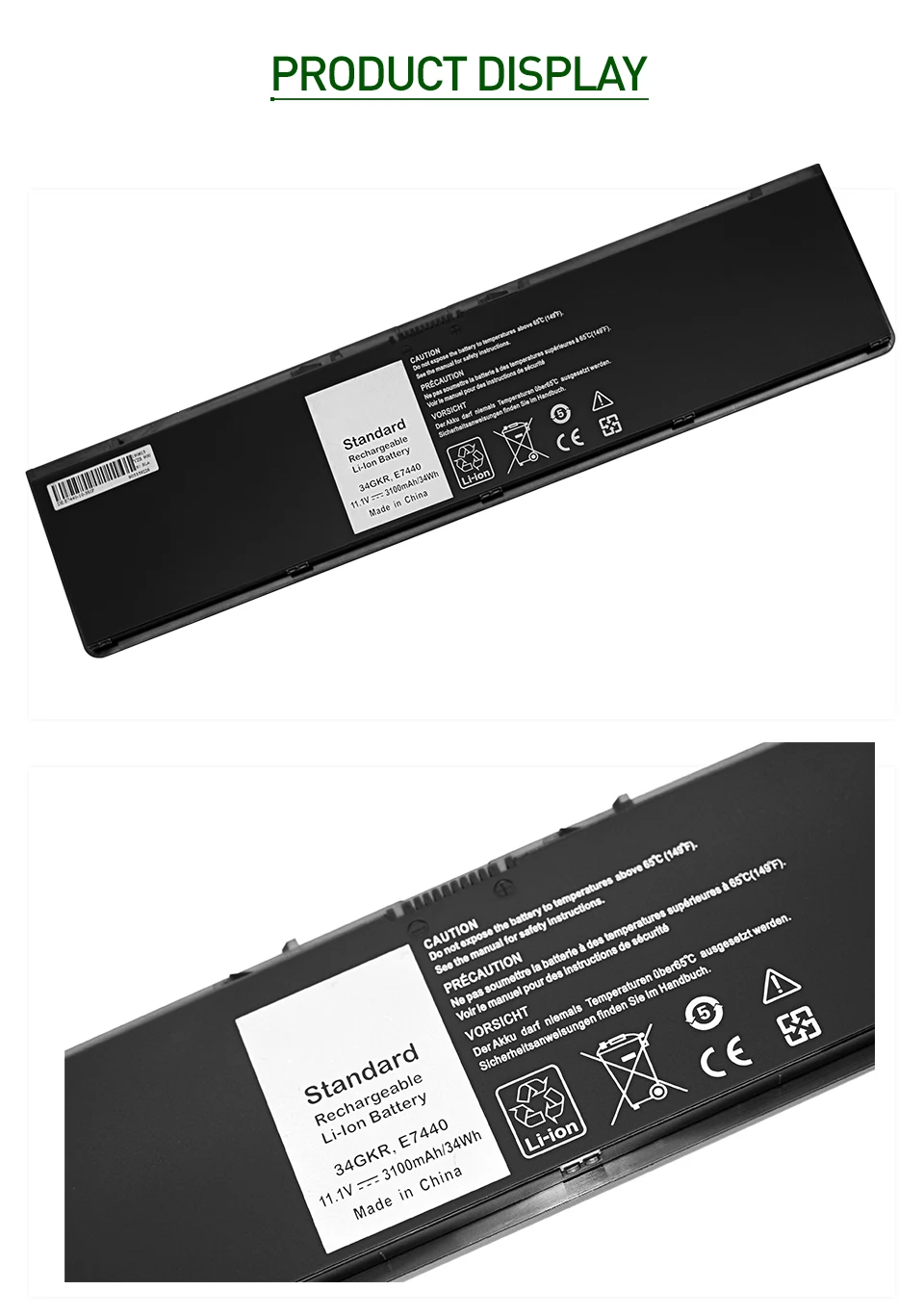 Apexway 11,1 V 2680mAh лаптоп с Батарея для Dell Latitude WD52H KWFFN J31N7 GVD76 HJ8KP NCVF0 0WD52H 0KWFFN PT1 12 7000 E7240 E7440