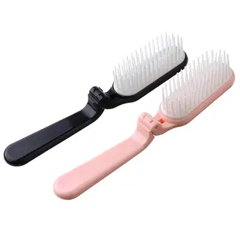 

Portable Travel Hair Brush Folding Massage Anti-Static Hair Styling Comb