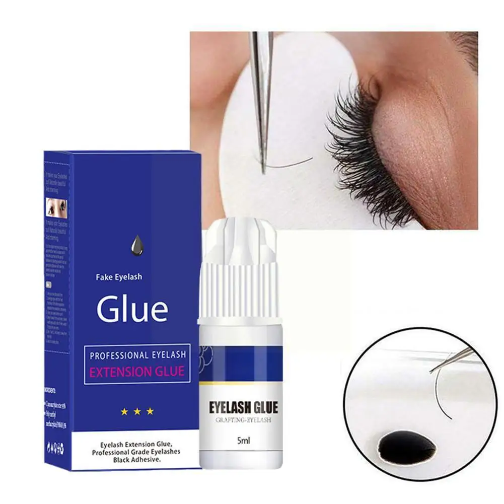 Professional Eyelash Extension Glue Strong Adhesive For Semi Permanent Lash Fast Drying Powerful Extensions Adhesiv G3B3 | Красота и