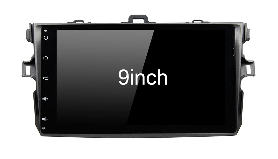 " дюймовый ips Android 9,0 Автомобильный Gps Мультимедиа для 2006 2007 2008 2009 2010 2011 2012 Toyota Corolla Navi плеер Поддержка Bluetooth