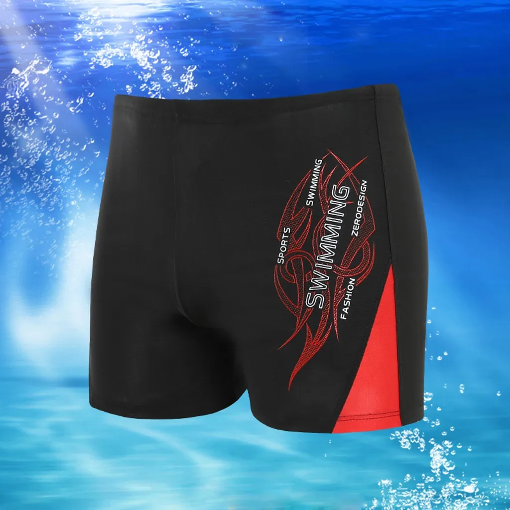 Летние мужские тонкие дышащие короткие быстросохнущие пляжные боксеры
