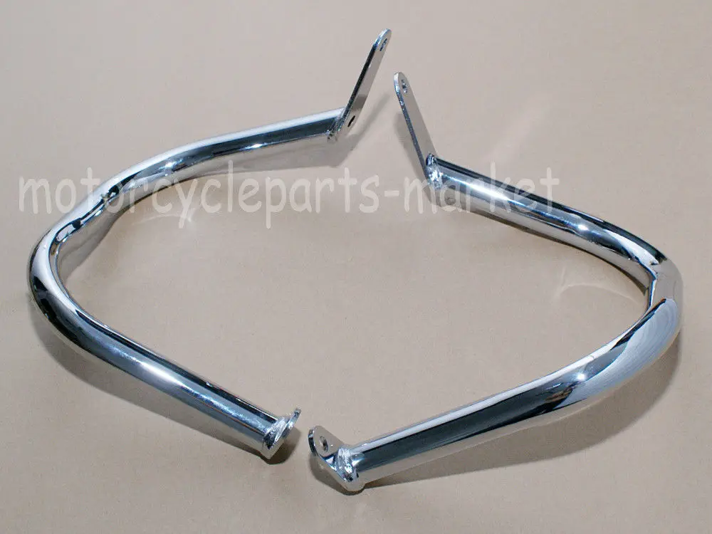 Хромированная защита двигателя для автострады для Yamaha Dragstar V-Star 400 650 Classic 1998-2012& Dragstar VStar 400 650 на заказ 97-12