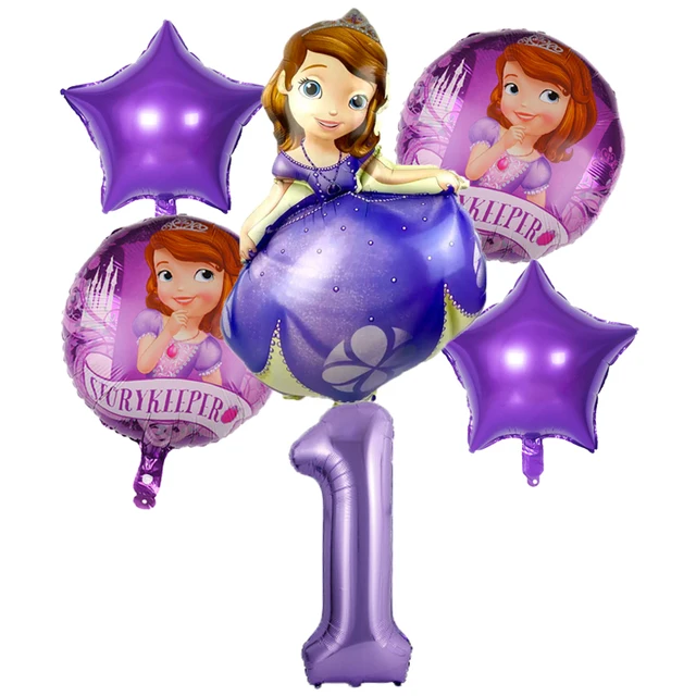 New Disney Sofia Princess Theme Party Disposable Tableware For Decorations Birthday Party Baby Shower Napkin Plate Cup Supplies style 2