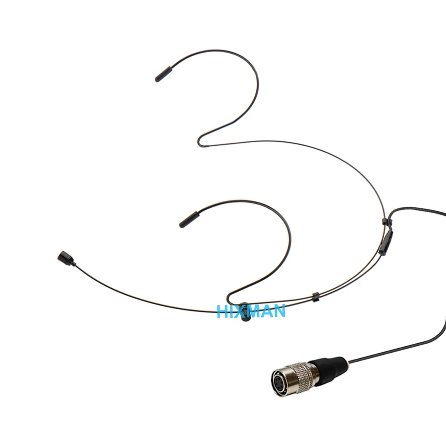 HIXMAN Black HM1-SA двойные наушники всенаправленная гарнитура головной микрофон для