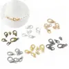 Fermoirs mousquetons en métal pour la fabrication de bijoux, accessoires de bricolage, 10 12 14 16 18 21mm ► Photo 1/6