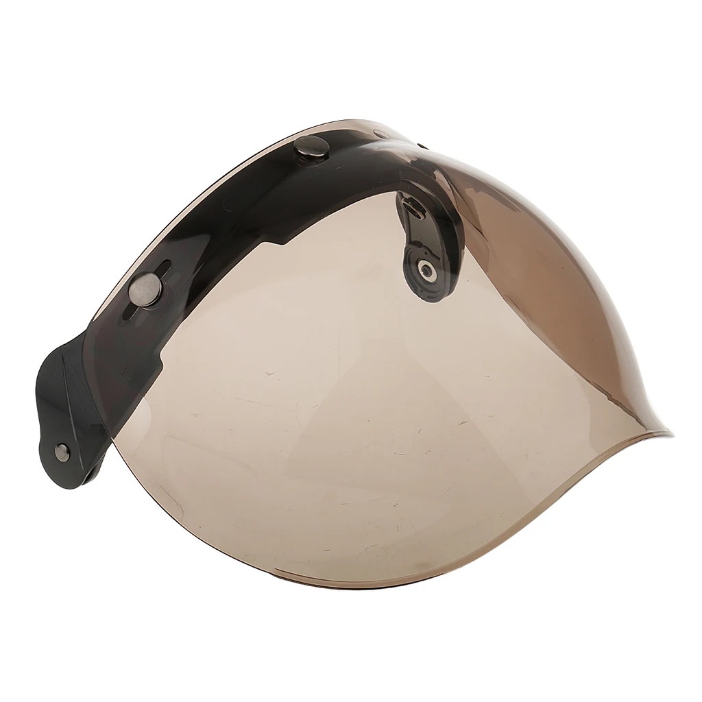 Motorcycle 3 Snap Helmet Visor Shield Flip Up Down Lens for Harley 20cm Dropshipping