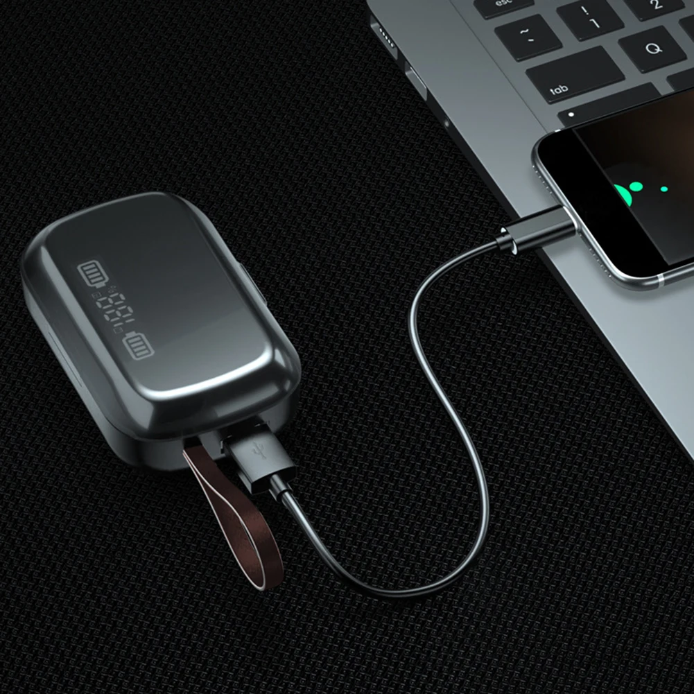 Bluetooth 5 1 Earphone Sports Waterproof A13 TWS Wireless Stereo Earbuds Music Touch Digital Display Earphone Universal