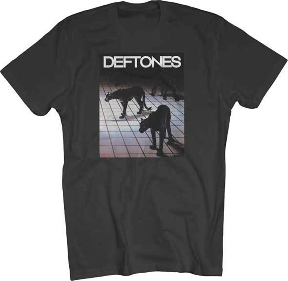 Deftones-Panther-футболка S-M-L-Xl-2Xl брендовая новая футболка графическая | Мужская одежда