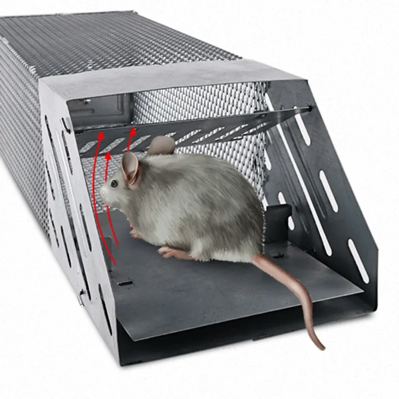 Многоразовая крыса ловушка животное-вредитель мышей клетка управления приманка грызунов Отпугиватель ловить мышь Хомяк ловушка Автоматическая непрерывная ловушка для мыши