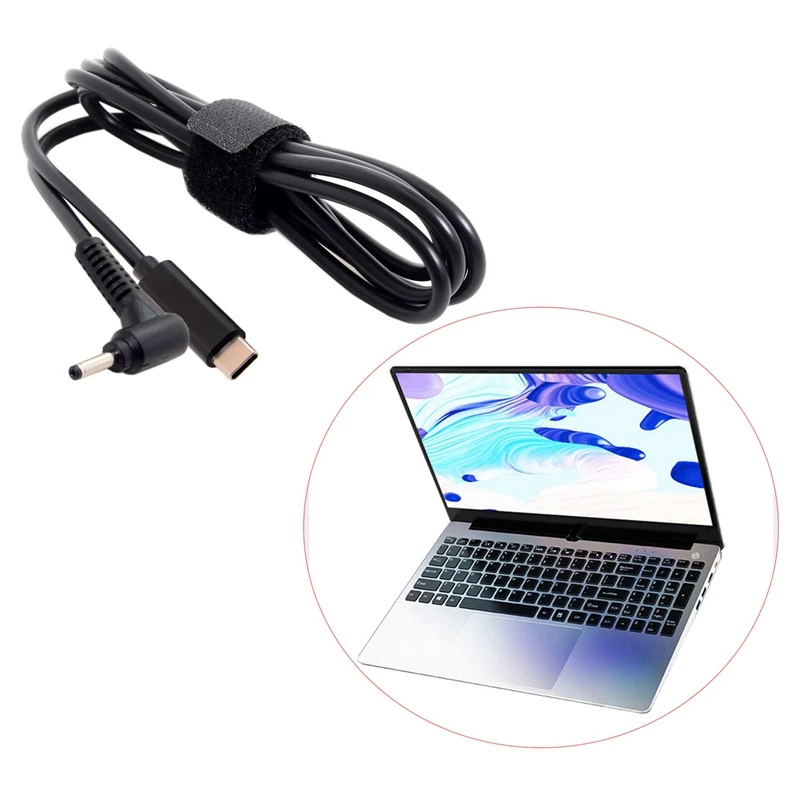DC 3,0x1,1 мм Мощность PD зарядный кабель для ноутбука 18-20 в к type C USB-C вход