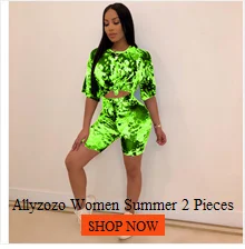 Allyzozo Холтер выдалбливают Тройник топы наряды для женщин неоновый зеленый оболочка с открытыми плечами топы майки футболки