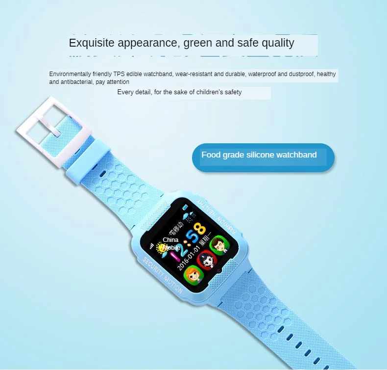 Smart Kids' Watch GPS Positioning Photo Shoot Learning Depth Waterproof High-definition Call Multinational Language