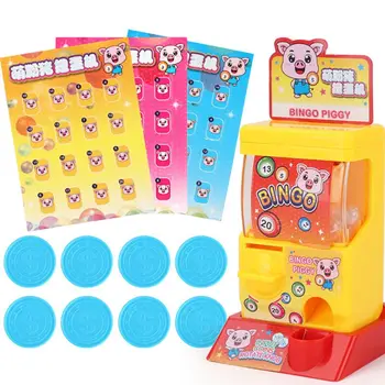 

Mini Fun Gashapon Machine Kids Puzzle Coin-operated Game Machines Children Toys