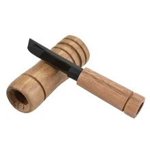 Охота с соской свисток деревянные нетоксичные вызывающего абонента для привлечения утка животное моделирование звук свисток