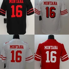 Все сшитые мужские wo Мужские Молодежные Дети th Сан-Франсиско дети Joe Монтана 16 Джерси