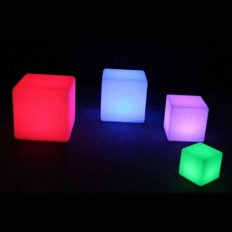 40 Cm Led Night Club Kubus Voor Outdoor Party Led Cube/Led Bar Stoel/Led Bar Kruk Stoel factory Verkoop Gratis Verzending 1Pc