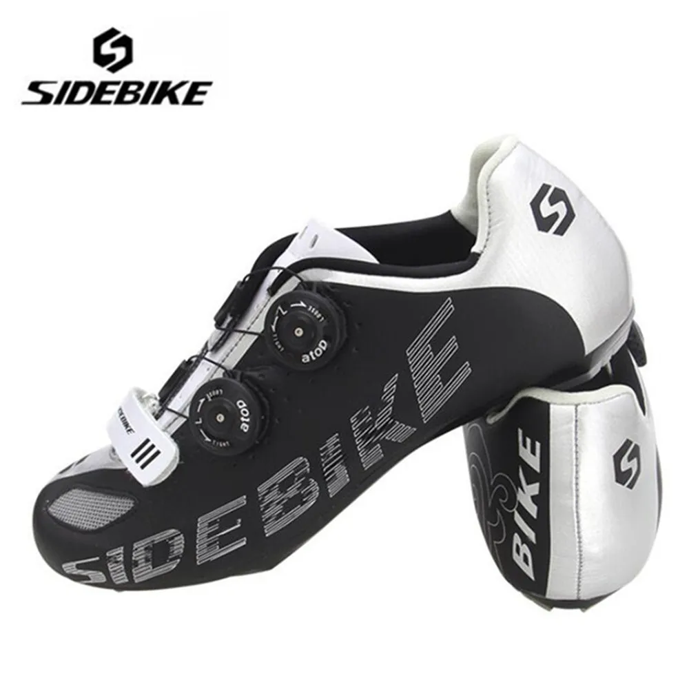 Sidebike/Обувь для велоспорта, профессиональная обувь для езды на велосипеде, комплект с замком для езды на велосипеде, для гонок, самоблокирующийся, для спорта на открытом воздухе, ультралегкий велосипед