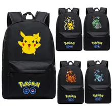 

Pokemon Bag Schoolbag Pikachu School Backpack Boys Girls Cartoon laptop Case Kawaii Anime School Bag High Quality Kids Gifts