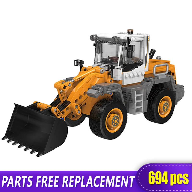 

The Off Road Technic XingBao New 03035 Construction Forklift Excavator Set Building Blocks bricks Toys boys Funny Christmas Gift