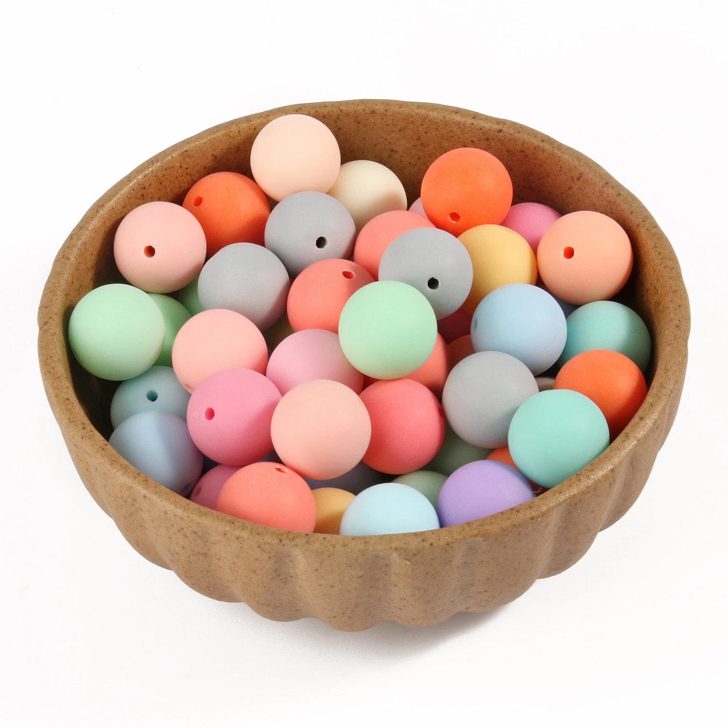 Acrylic Loose Beads 6/8/10/12/14/16mm for Jewelry Making DIY Bracelets Handicrafts