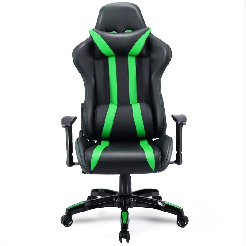  Ergonomic PU Leather Swivel Chair Executive High-Back Racing Style Gaming Chair Office Furniture HW