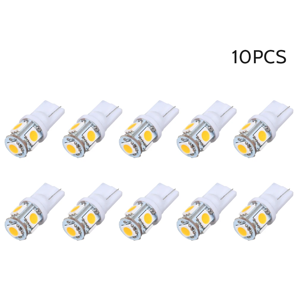 Новое поступление 1 Вт T10 держатель гнезда цоколя упаковка из 10 шт. DC12V 5