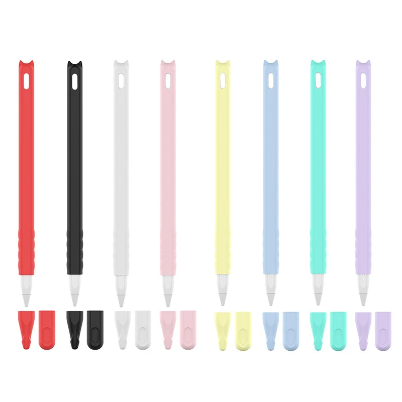Силиконовый защитный чехол с наконечником и стилусом для Apple Pencil 2 поколения |