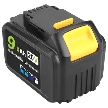 

1 Pcs 9000mAh MAX XR Battery power tool Replacement for DeWalt DCB184 DCB181 DCB182 DCB200 DCD785 DCD795 20V 18Volt Battery