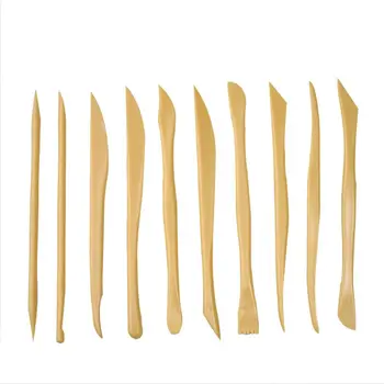 

61PCS Ceramic Clay Tools Set Polymer Clay Tools Pottery Tools Set Wooden Pottery E15B