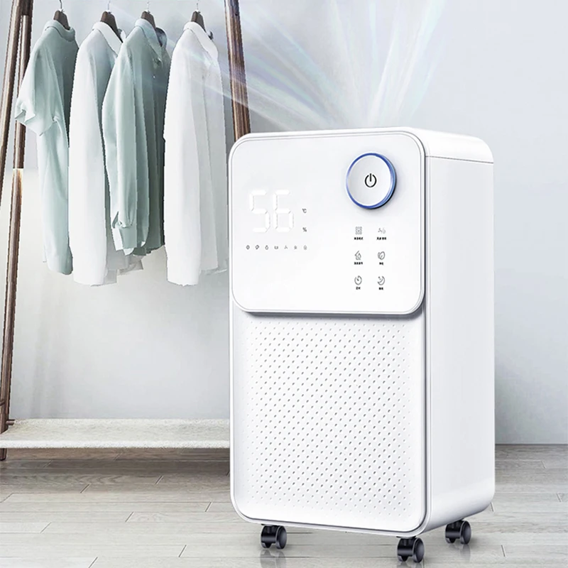 Household Intelligent Air Dehumidifier 220V Dryer 24L/Day Dehumidity High Efficiency Clothes LED Display | Бытовая техника