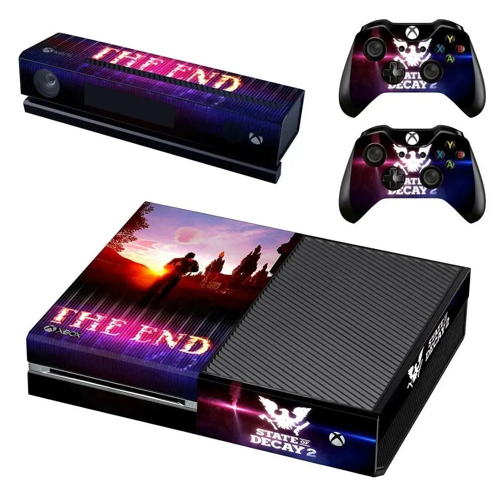 GSTM1640 Состояние распада 2 наклейки s для xbox one виниловые наклейки для кожи Стикеры для xbox one консоль Kinect два контроллера шкуры - Цвет: GSTM1640