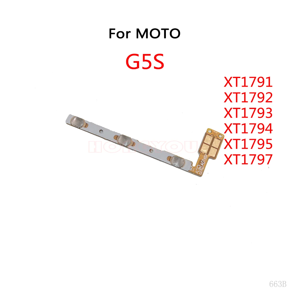 50PCS/Lot For Motorola MOTO G5S XT1791/92/93/94/95/97 Power Button Switch Volume Mute On / Off Flex Cable | Мобильные телефоны и